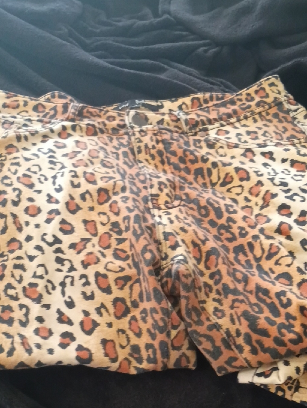 Love Leopard-Print Pants - Brown, Black & Tan